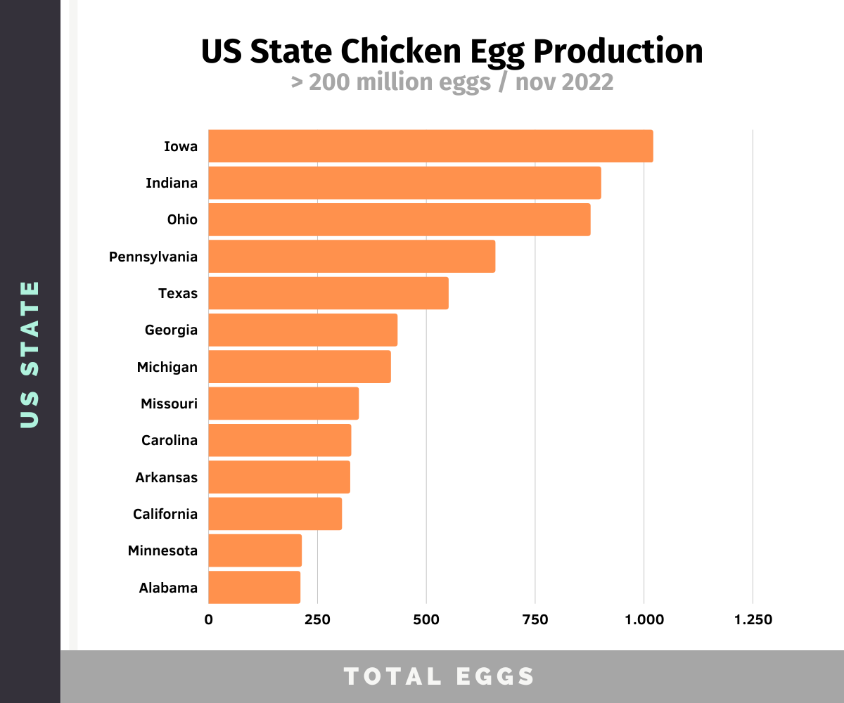 Poultry Industry Statistics (2023) Meat & Egg Production Chicken Fans