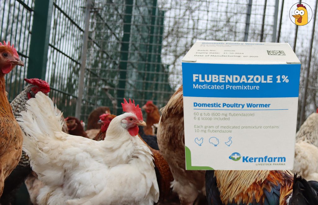 flubendazole in chickens